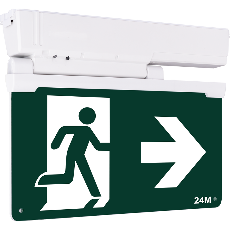 Luceco Tempus Dual - Tempus Dual Maintained Exit Blade, 3hr, 600mAh
