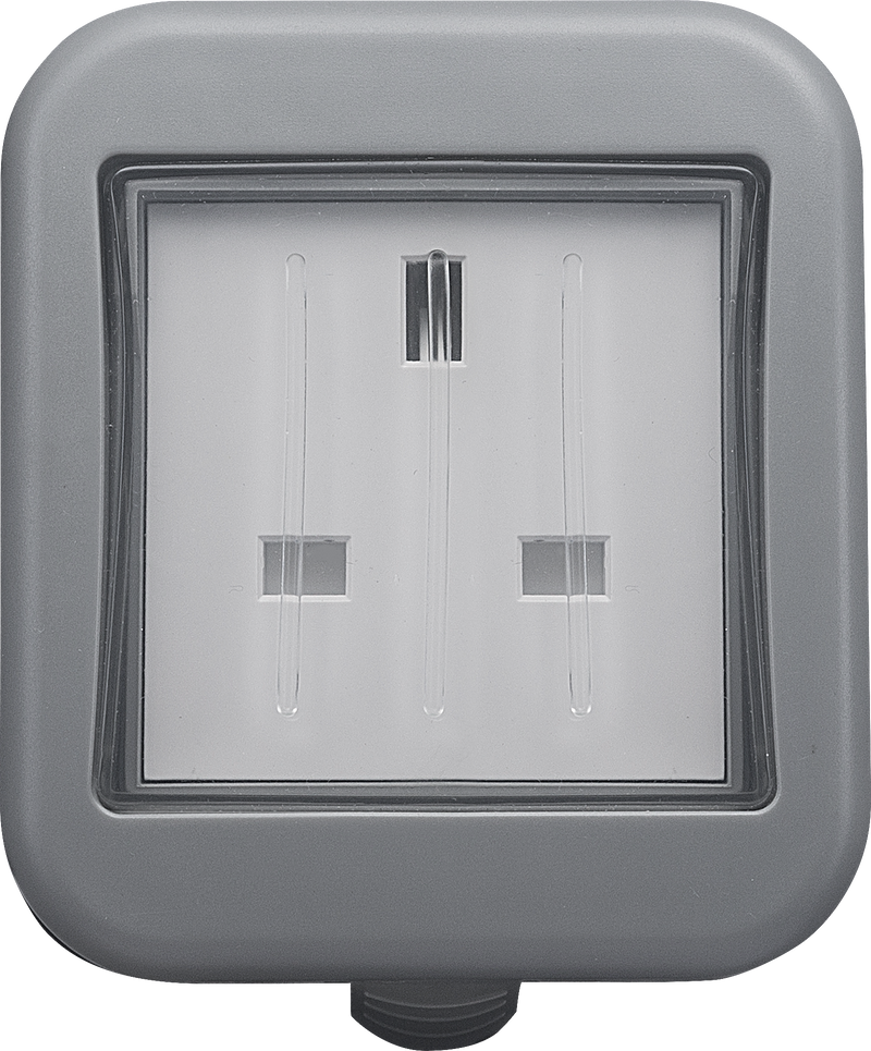BG Electrical Weatherproof IP55 - Single, unswitched, IP55