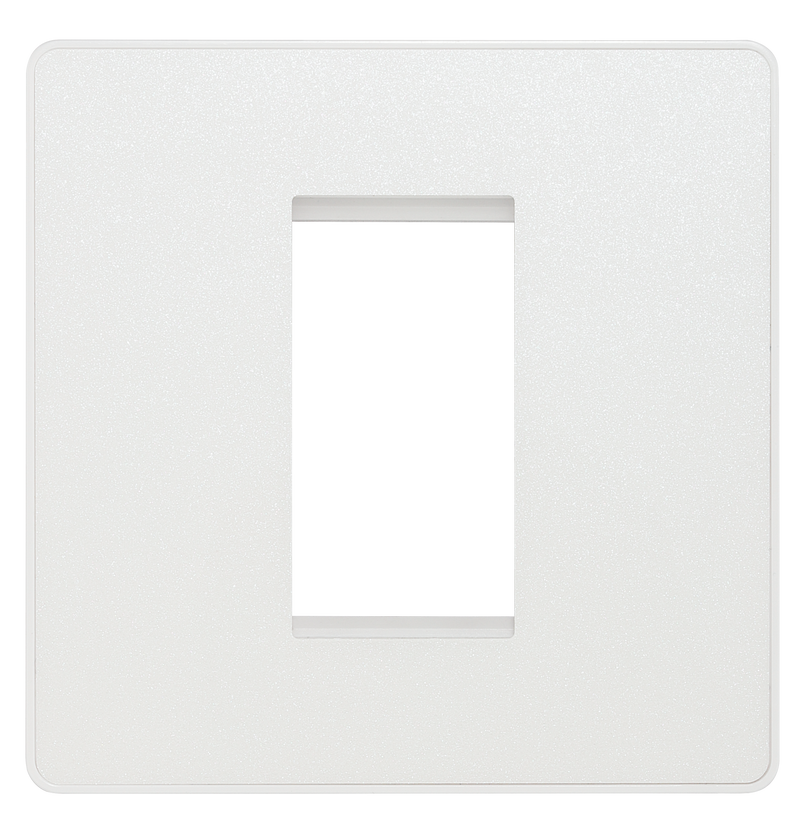 BG Electrical Euro Module - 1 module - square