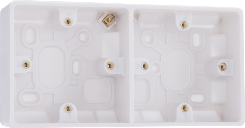 BG Electrical 800 Series - Dual 37mm