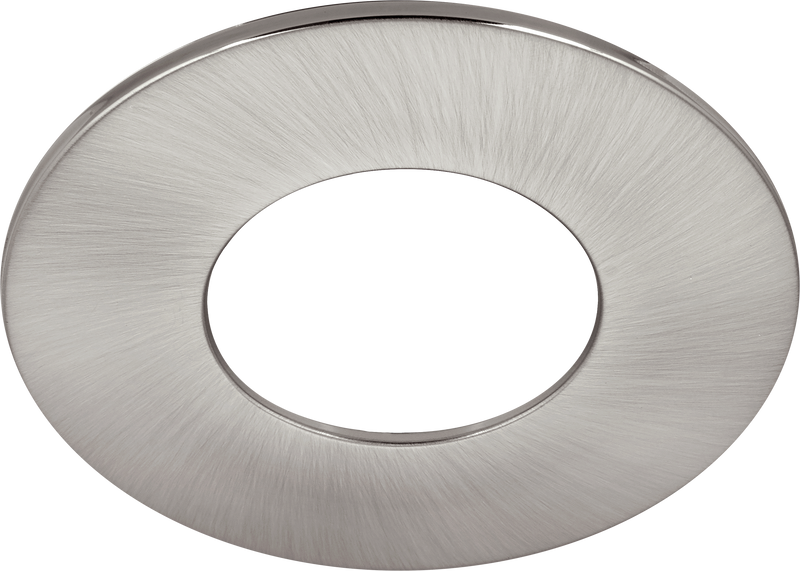 Luceco Ftype Essence - FType Flat Brush Steel Bezel Accessory