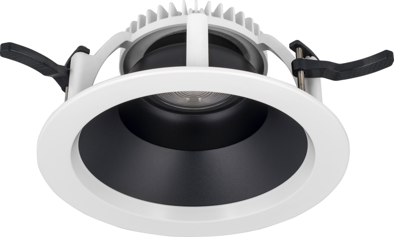 Luceco Platinum Darklight - Platinum Darklight downlight 218mm 2800 lumen with fixed output driver