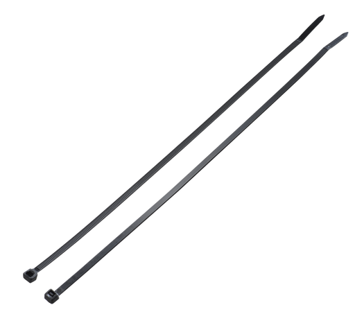 BG Electrical Contractor - Cable Tie, Black, 300mm x 4.8mm, 100pk
