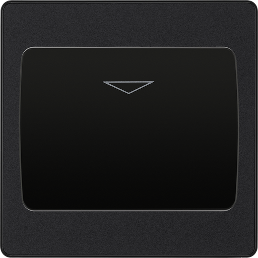 BG Electrical Evolve Matt Black - Hotel key card switch