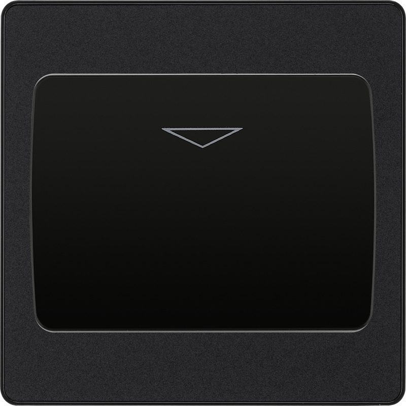 BG Electrical Evolve Matt Black - Hotel key card switch