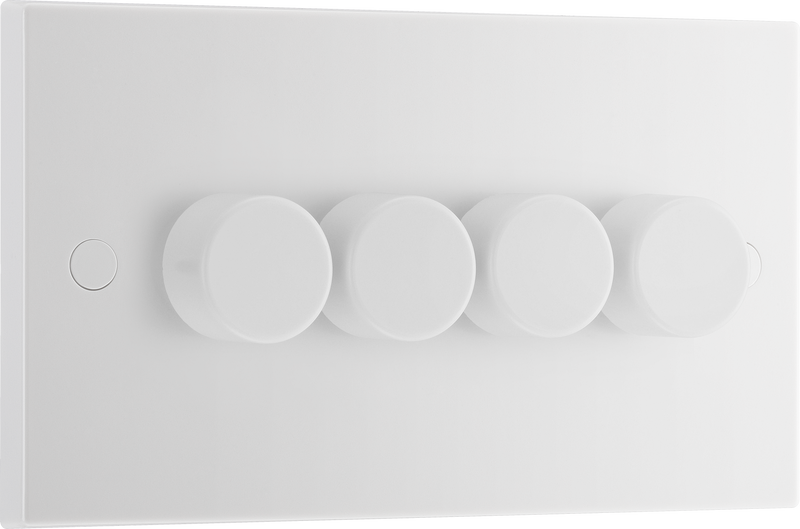 BG Electrical 900 Series - Quadruple, 2 way push 200W