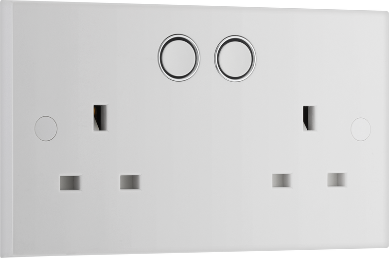 BG Electrical 900 Series - Double, switched, single pole with smart control