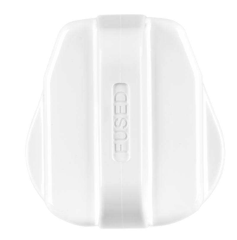 Masterplug Basic - 13A, White with Handle