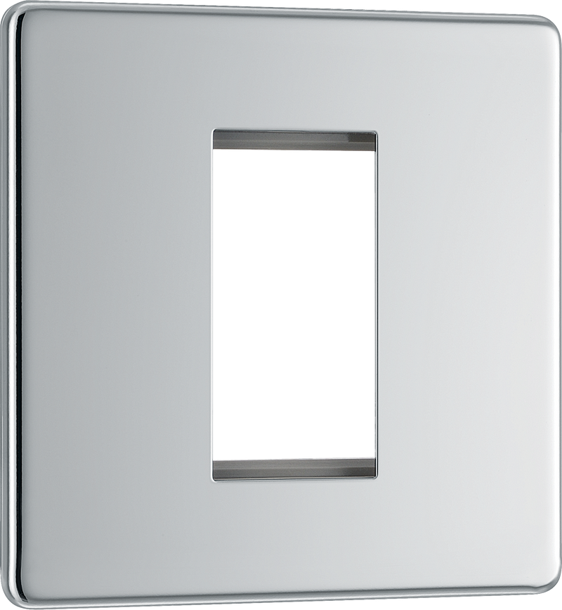 BG Electrical Euro Module - 1 module - square