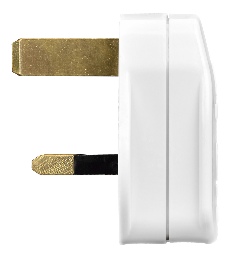 Masterplug Basic - 3A, White