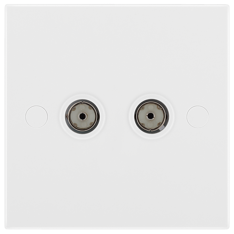 BG Electrical 900 Series - Double, isolated, co-axial