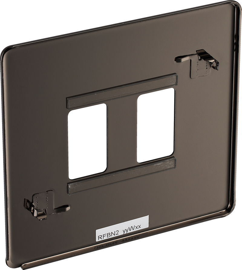 BG Electrical Grid - 2 module, square