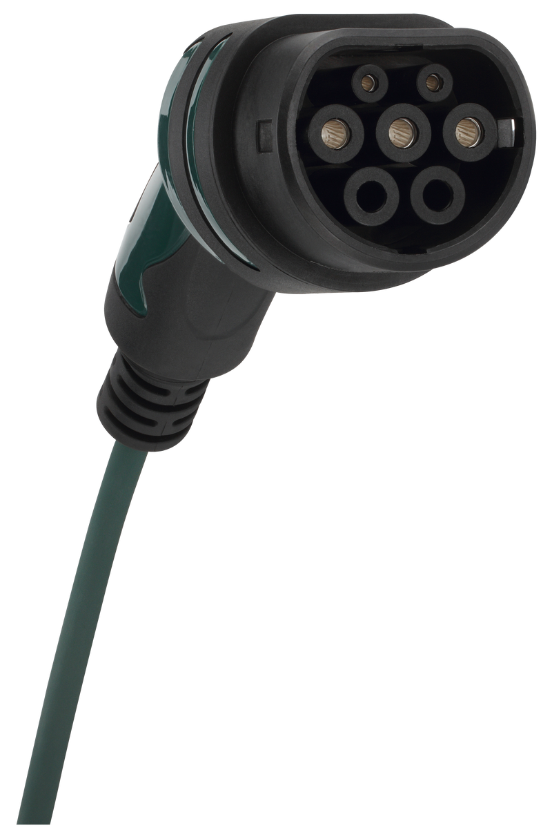 Masterplug EV - Mode 2, 3m Charging Cable, 3 Pin Plug to Type 2