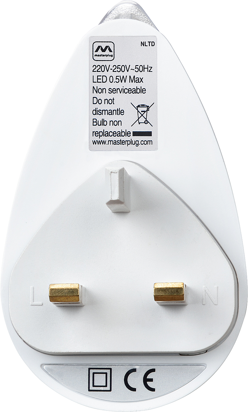 Masterplug Home - Dusk-till-Dawn, White