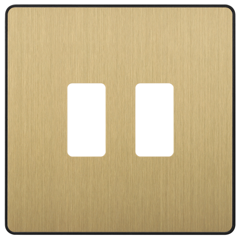 BG Electrical Grid - 2 module, square