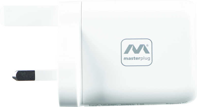 Masterplug USB - 30W, ideal for mobile phones and tablets