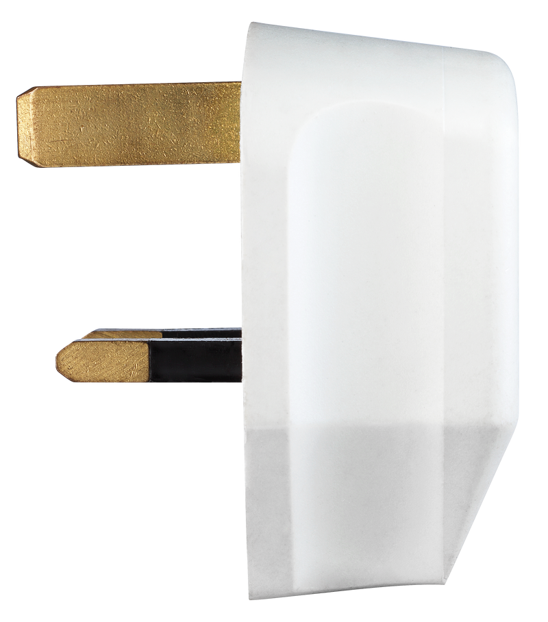Masterplug Basic - 13A, White