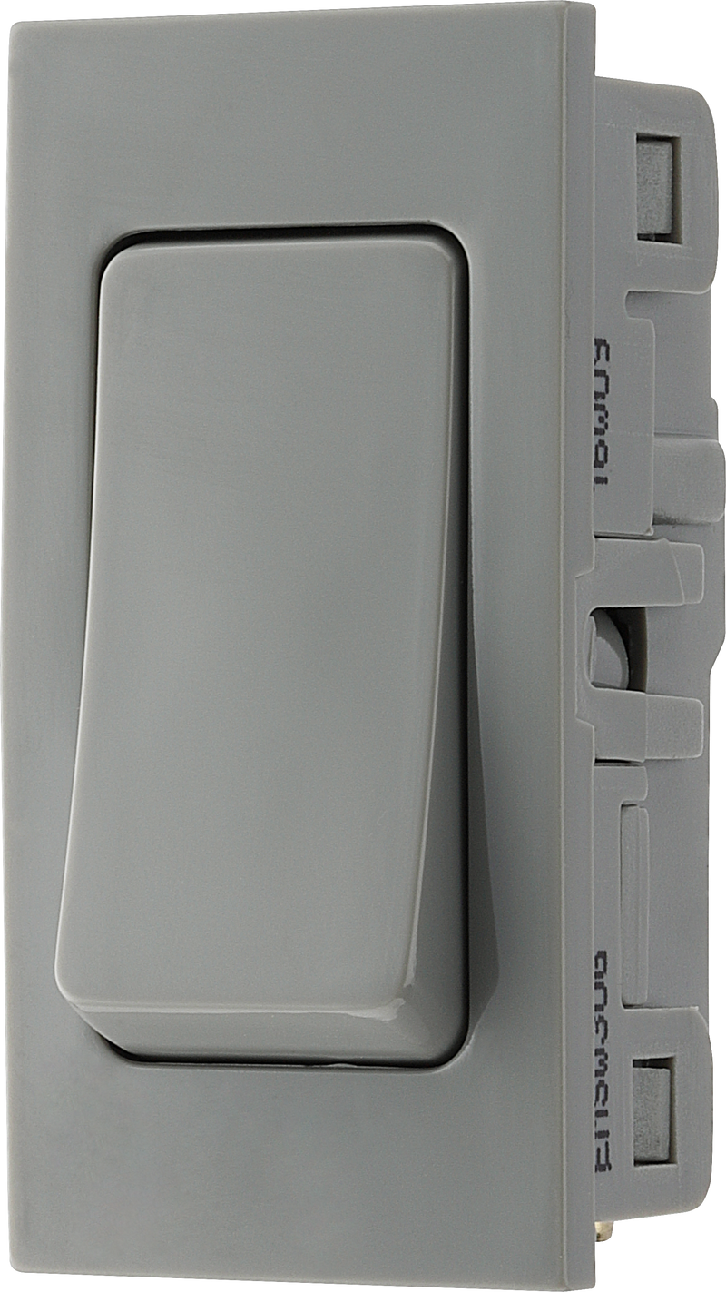BG Electrical Euro Module - 20 Amp double pole switch