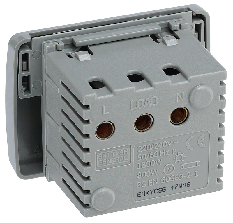 BG Electrical Euro Module - 16A key card switch