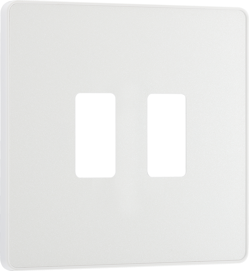 BG Electrical Grid - 2 module, square
