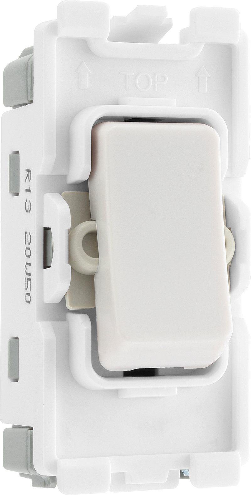BG Electrical Grid - 2 module, square