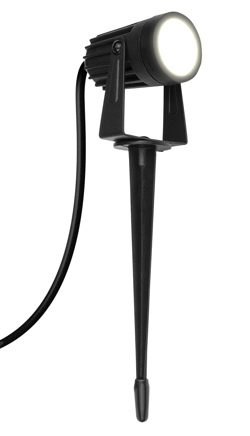 Luceco LED Garden Spike Light Kit - Garden Spike Light Kit 1 Pack 200lm 3w 4000k