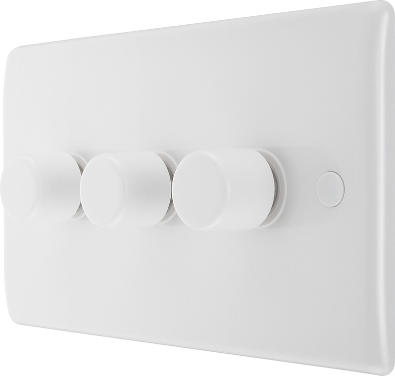 BG Electrical 800 Series - Triple, 2 way push 200W