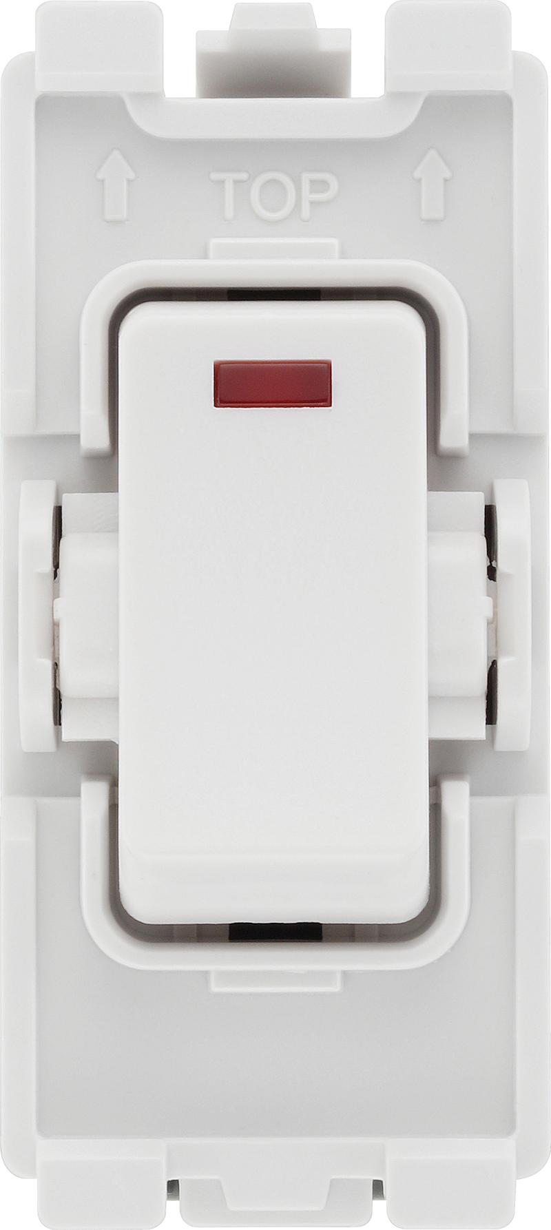 BG Electrical Grid - Double pole with LED indicator