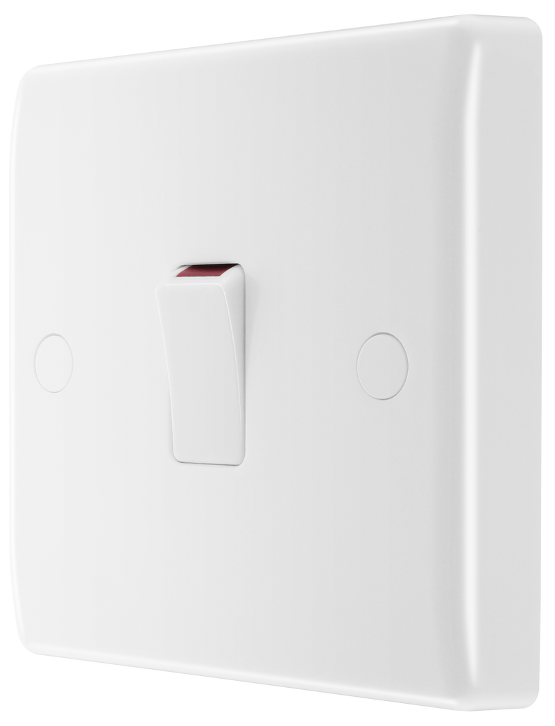 BG Electrical 800 Series - 20A, double pole, with flex outlet