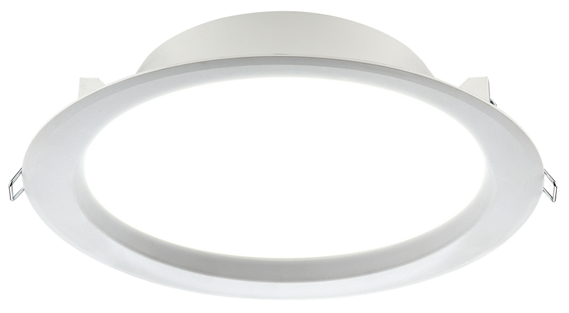 Luceco Carbon - Carbon downlight 197mm 1500 lumens and DALI driver