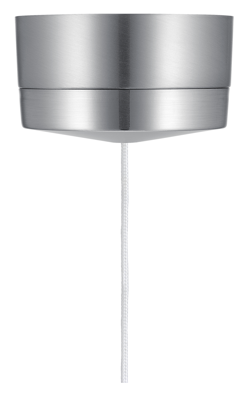 BG Electrical Ceiling Accessories - 6A, 2 way ceiling switch, steel finish