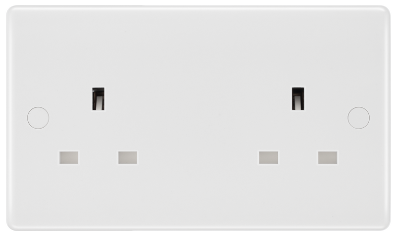 BG Electrical 800 Series - Double, unswitched