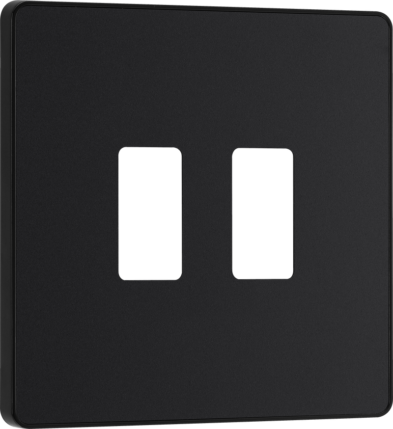 BG Electrical Grid - 2 module, square