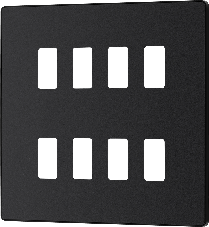 BG Electrical Grid - 8 module, square