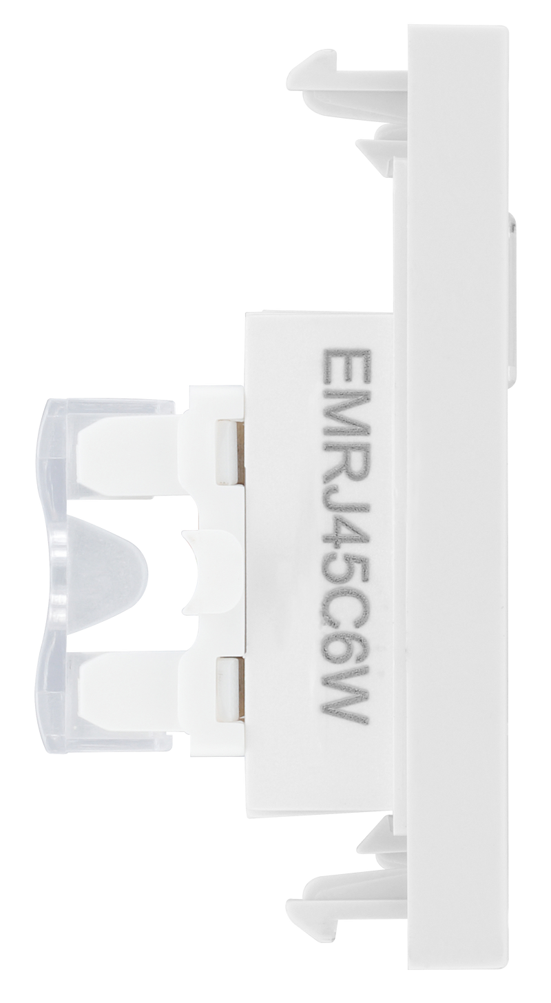 BG Electrical Euro Module - Data - RJ45 Cat6 (idc)