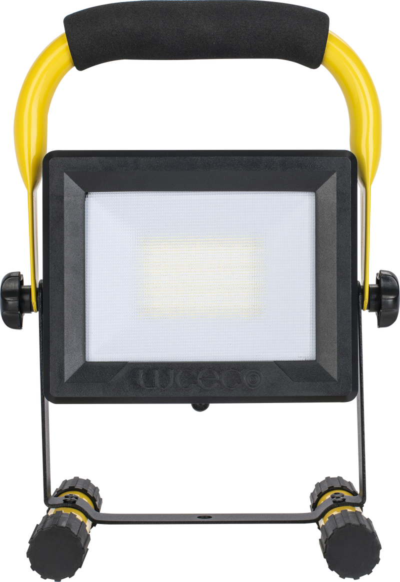 Luceco Portable - Site 110V Portable Work Light 1800lm 22w + 16a Plug