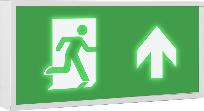 Luceco Exit Box - Tempus Profile Exit Box Up 4w Up Legend