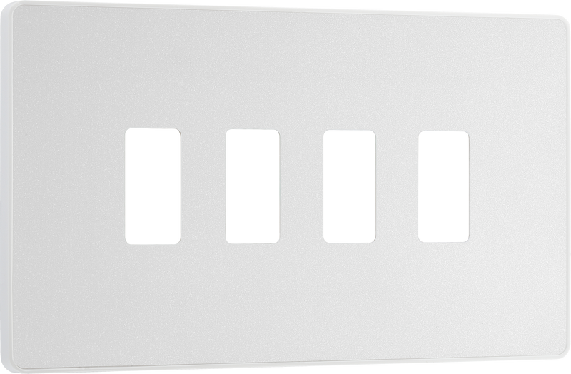 BG Electrical Grid - 4 module, rectangular
