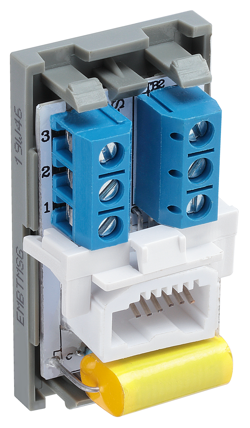 BG Electrical Euro Module - Telephone - BT master (screw)