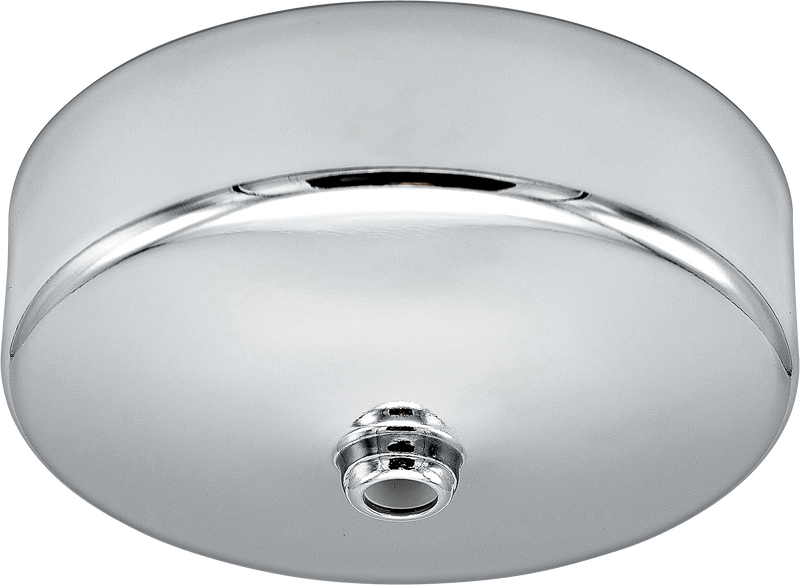 BG Electrical Ceiling Accessories - chrome finish cover 3.5" diameter