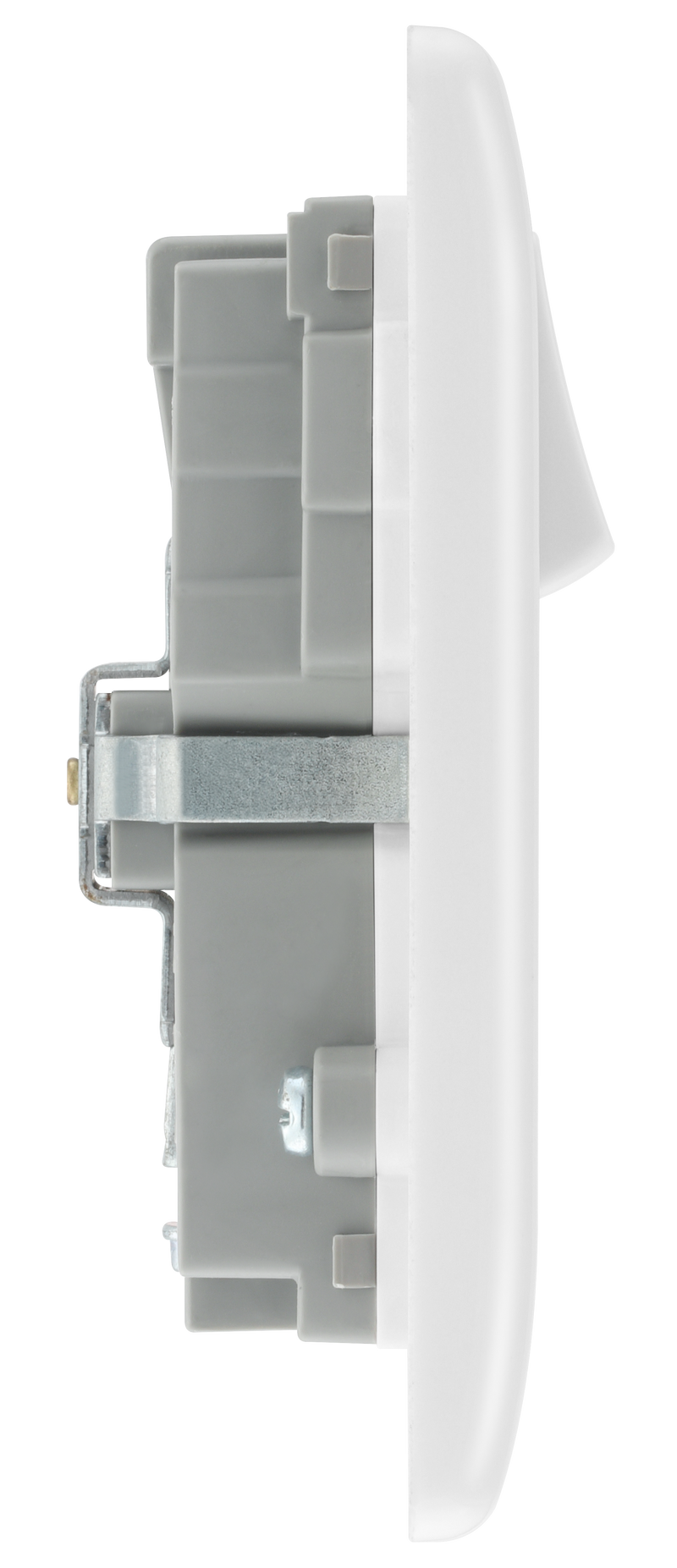 BG Electrical 800 Series - Double, switched, single pole, with 1 x A and 2 x C type USB (30W)