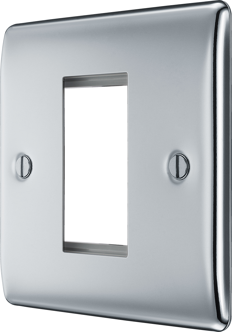 BG Electrical Euro Module - 1 module - square