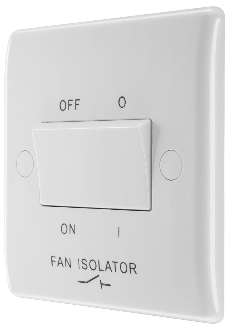 BG Electrical 800 Series - Triple pole fan isolator