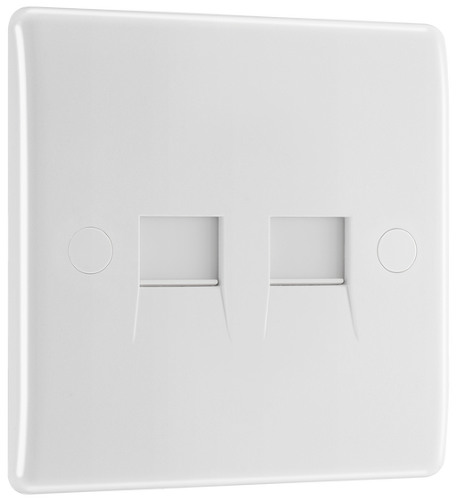 BG Electrical 800 Series - Double, telephone socket, master (IDC)
