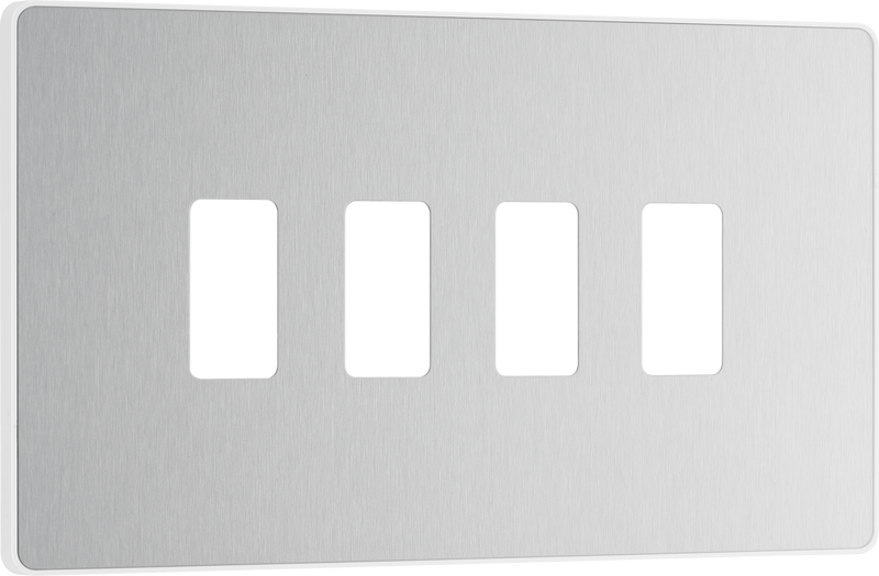BG Electrical Grid - 4 module, rectangular