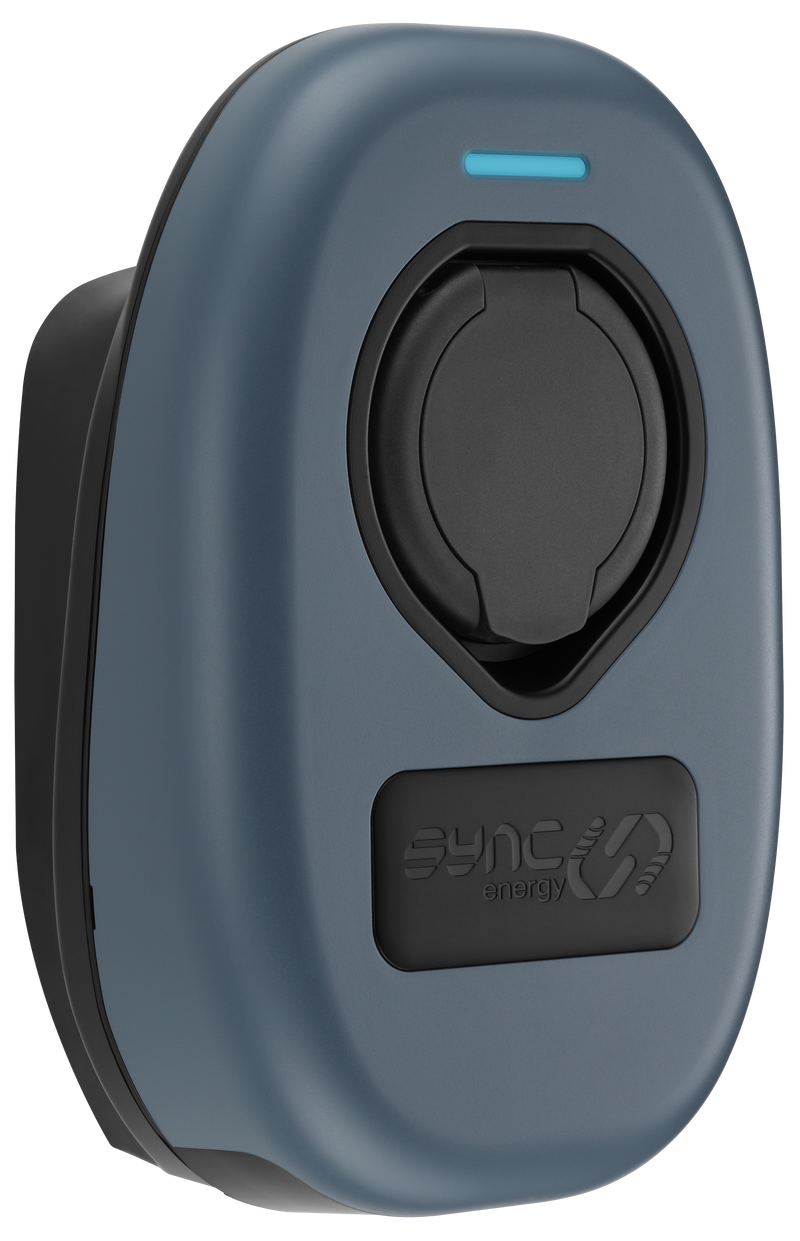 Sync Energy Accessories - Faceplate for Wall Charger 2 - UV Resistant Polycarbonate cover in Blue Grey finish