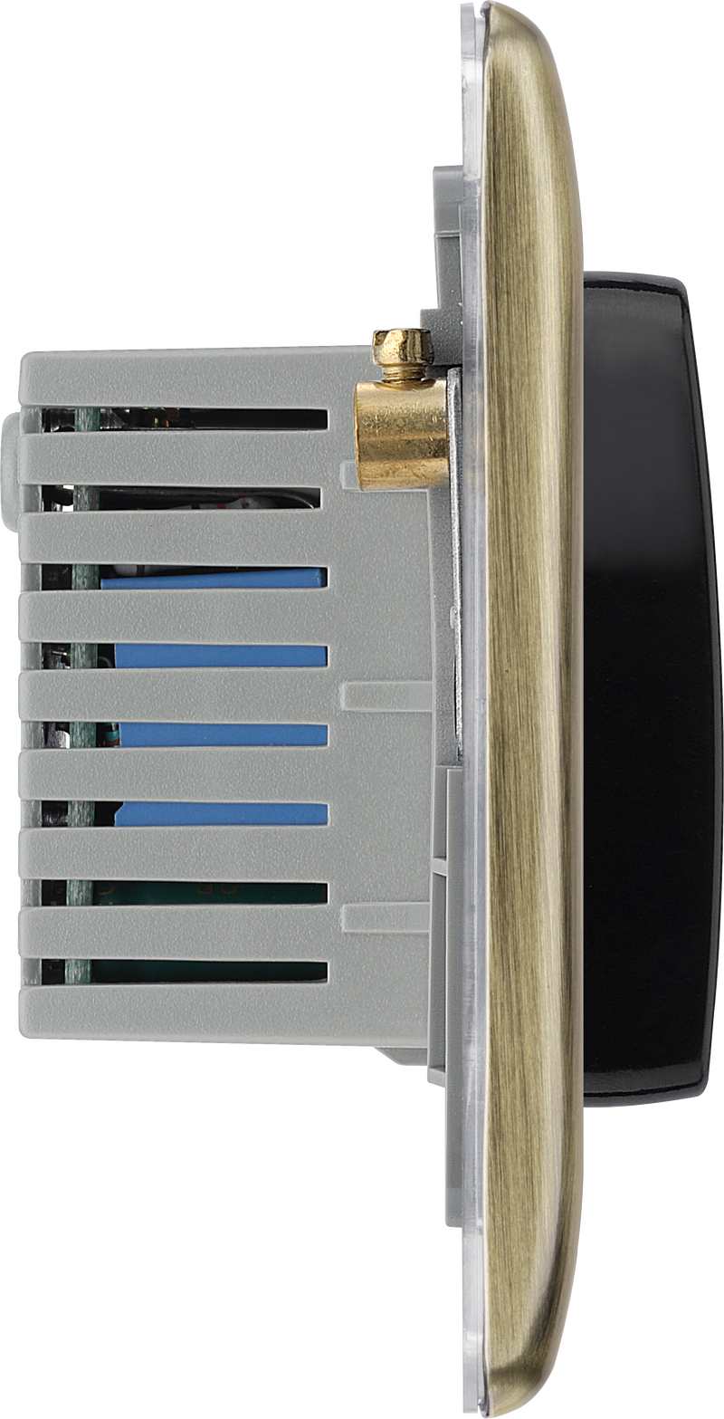 BG Electrical Nexus Metal Antique Brass - Hotel key card switch