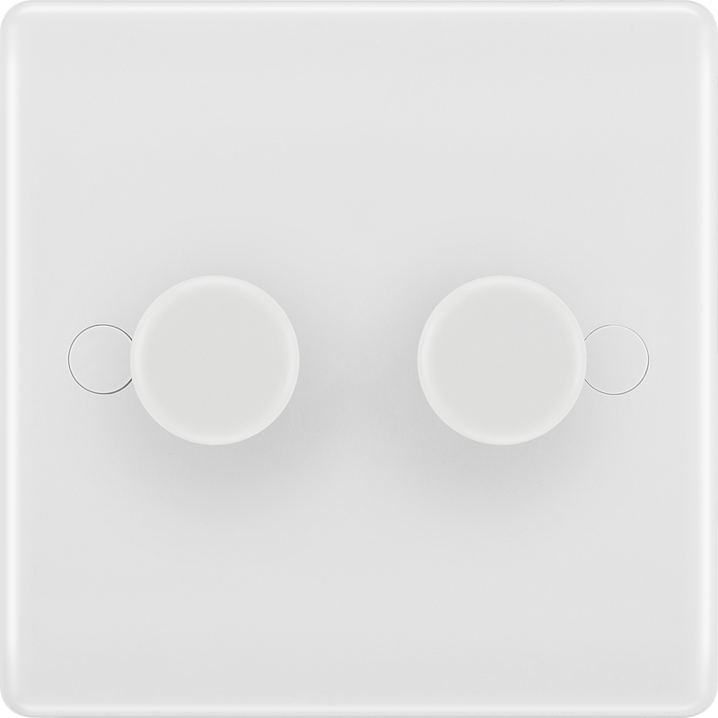 BG Electrical 800 Series - Double, 2 way push 200W