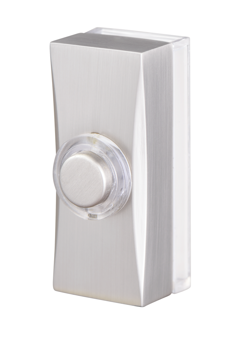 BG Electrical Contractor - Bell Push for BG Wired Door Chime, Polished Chrome