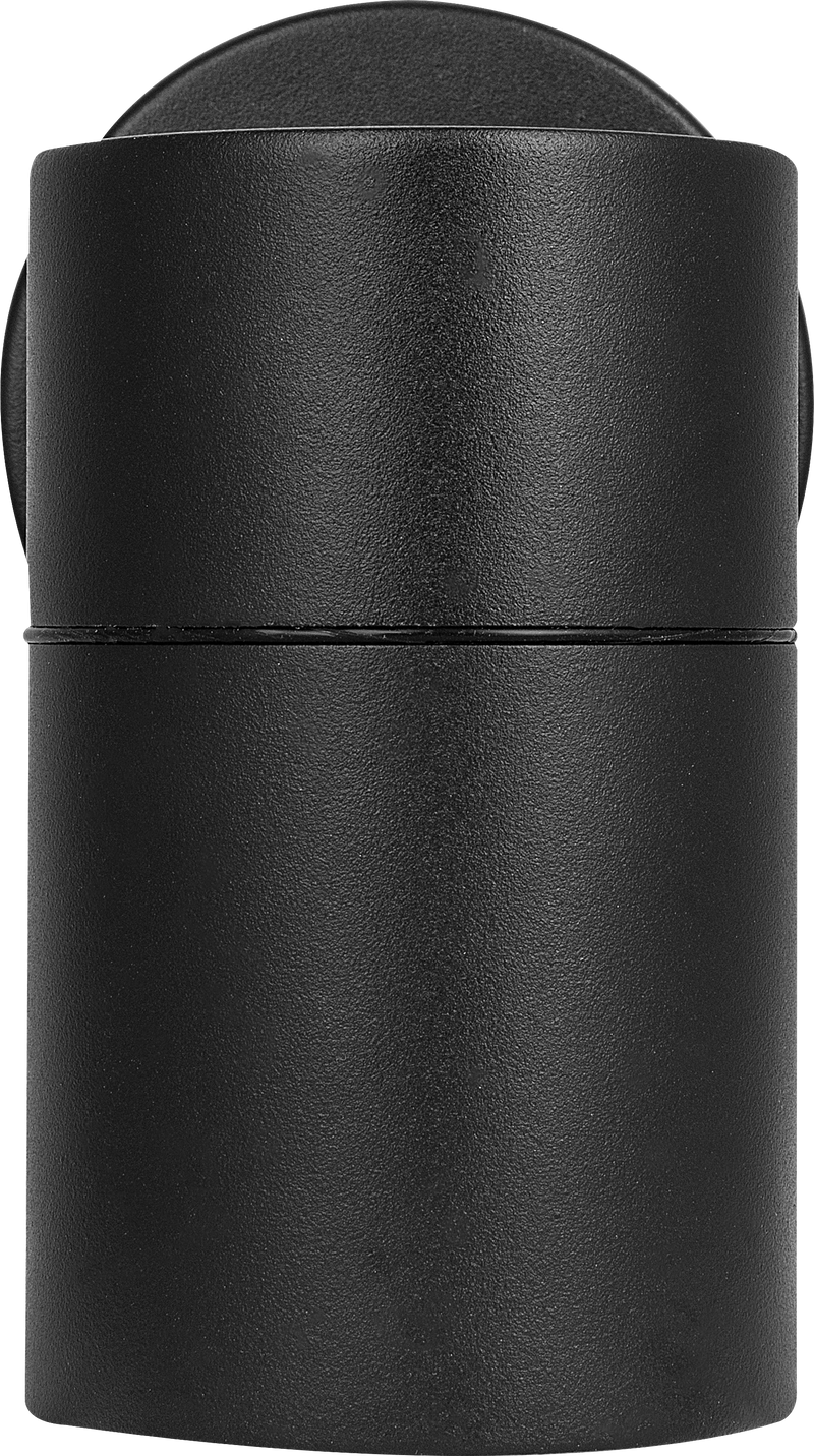 Luceco Azurar Wall Light - Exterior decorative down wall light GU10 finished in black